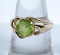 10k Gold Peridot Ring