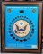 United States Twentieth Centuy Type Coins in Wall Hung Display