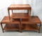 3 Walnut Mid Century Modern Lane Style No. 997-45