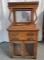 Adorable Antique Child's Oak Buffet