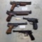 4 Crosman BB Gun Pistols