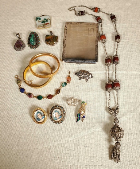 Vintage Sterling Silver & Gold Filled Jewelry