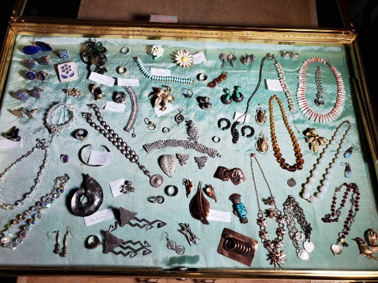 Case Lot of Vintage Costume Jewelry