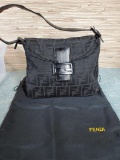 Authentic Pre-Owned Vintage Fendi Double Flap Shoulder Bag with COA