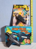1976 Official Star Trek Phaser Water Gun unopened and 1975 Phaser Gun in Box