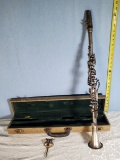 Sherwood De Luxe USA Silver Plate Clarinet With Case