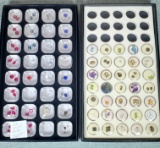 2 Trays of Loose Gemstones