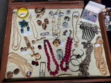 Case Lot of Vintage Costume Jewelry