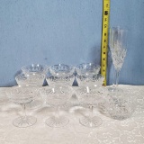 12 pcs Waterford Cut Crystal