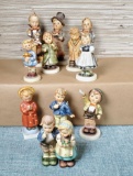 11 Small Hummel Figurines