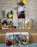 Limited Ed. 12 Pc. Complete Set Wizard of Oz Bears by Deb Canham in Orig. Boxes