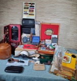 Collection of Pipes, Cigar Cutters, Lighters, & More