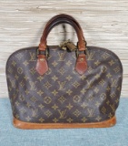 Authentic Vintage Louis Vuitton Alma Pm Handbag with COA