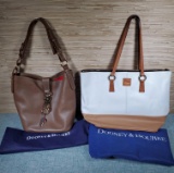 2 Dooney & Bourke Handbags with Dust Bags