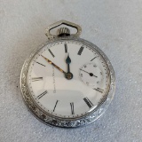1888 Elgin National Watch Co 17 Jewels Model 2-4, Grade 96, 18s, Pendant Wind Lever Set Pocket Watch