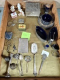 Case Lot of Sterling Silver Tablewares, Trinket Boxes, & More