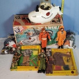 GI Joe Action Figures, Action Sets Submarine and Accesories