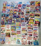 70 Vintage Mad and Other Satire/Parody and Fan Magazines and 56 Comic Books