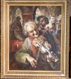 After Giovanni Madonini Oil On Canvas # 9 Old Man By ?