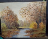 Ernest Fredericks (American, 1877-1959) Oil On Canvas Landscape