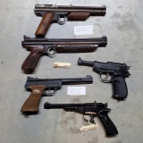 4 Crosman BB Gun Pistols