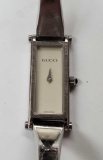 Authentic Gucci 1500 Silver Dial Stainless Steel Bracelet Women's Watch