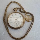 1896 Hampden Watch Co. John C. Dueber Model 3, 17 Jewel Gold Plated Pocket Watch