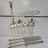 Lot Of Sterling Silver Table Wares Duchin Creation, Reed & Barton, Easterling & Japanese K. Hattori