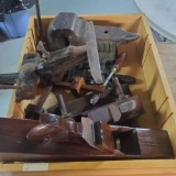 Tray Lot Of Collectible Antique Tools