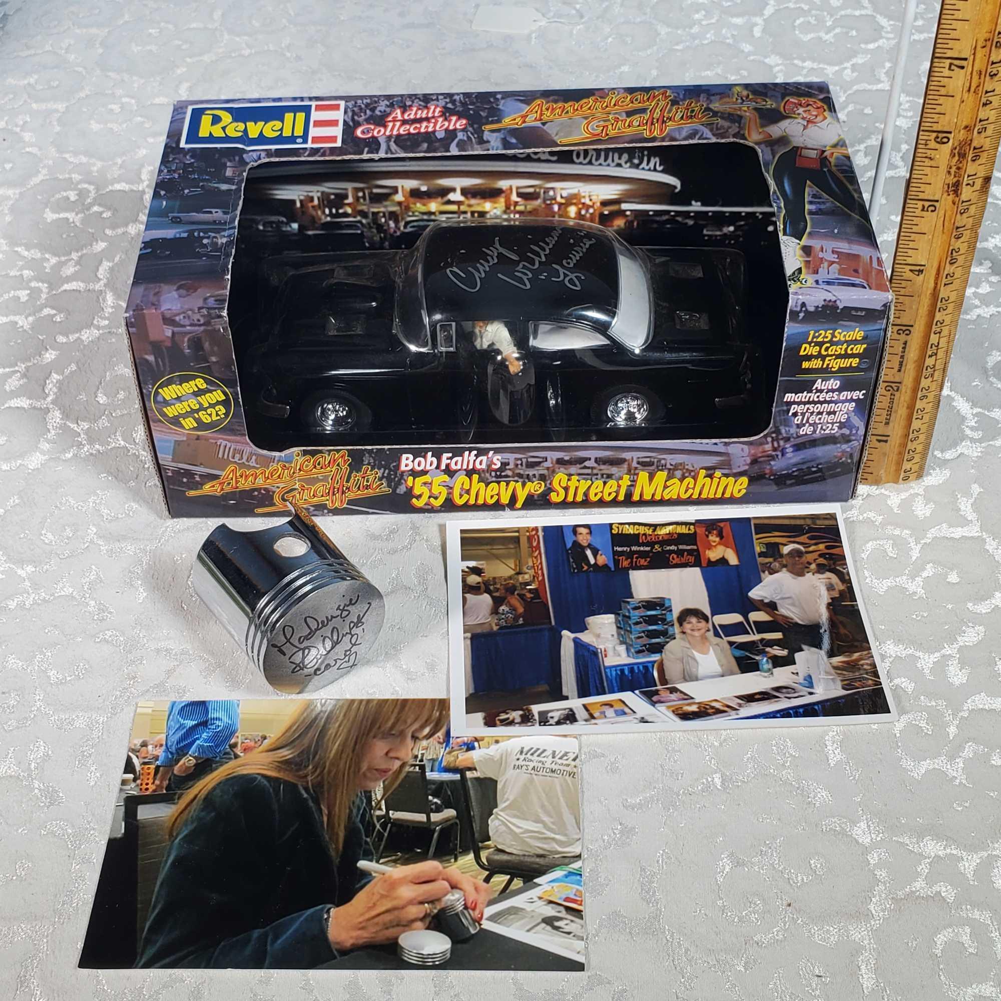American Graffiti '55 Chevy in Box Signed by | Proxibid