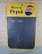 Vintage Pepsi Chalkboard Tin Sign