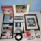 Baseball Lot with Wilmer Fileds and Monte Irwin, B&W Baseball Book, Carlos Santana 8x10 and More
