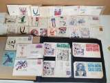 Large Lot Of 175+ 1940s 1st Day Covers Specializing in WWII Propaganda, Political, Special Events,