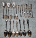 Collection of Sterling Silver & Silver Plate