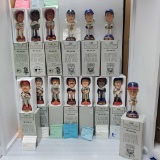 Lot Of 15 S. A. M. Inc. Limited Edition Bobbling / Bobble Head Baseball Dolls & 6 More