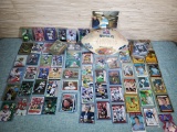 Joe Jurevicius Signed Football and Varied Cased and Sleeved Football and Baseball Cards