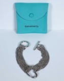 Authentic Pre-Owned Tiffany & Co. Sterling Silver Heart Chain Bracelet