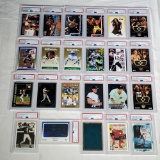 23 Misc PSA Graded Cards - Star Wars, Marvel, Baseball, Basketball, Golf and Others