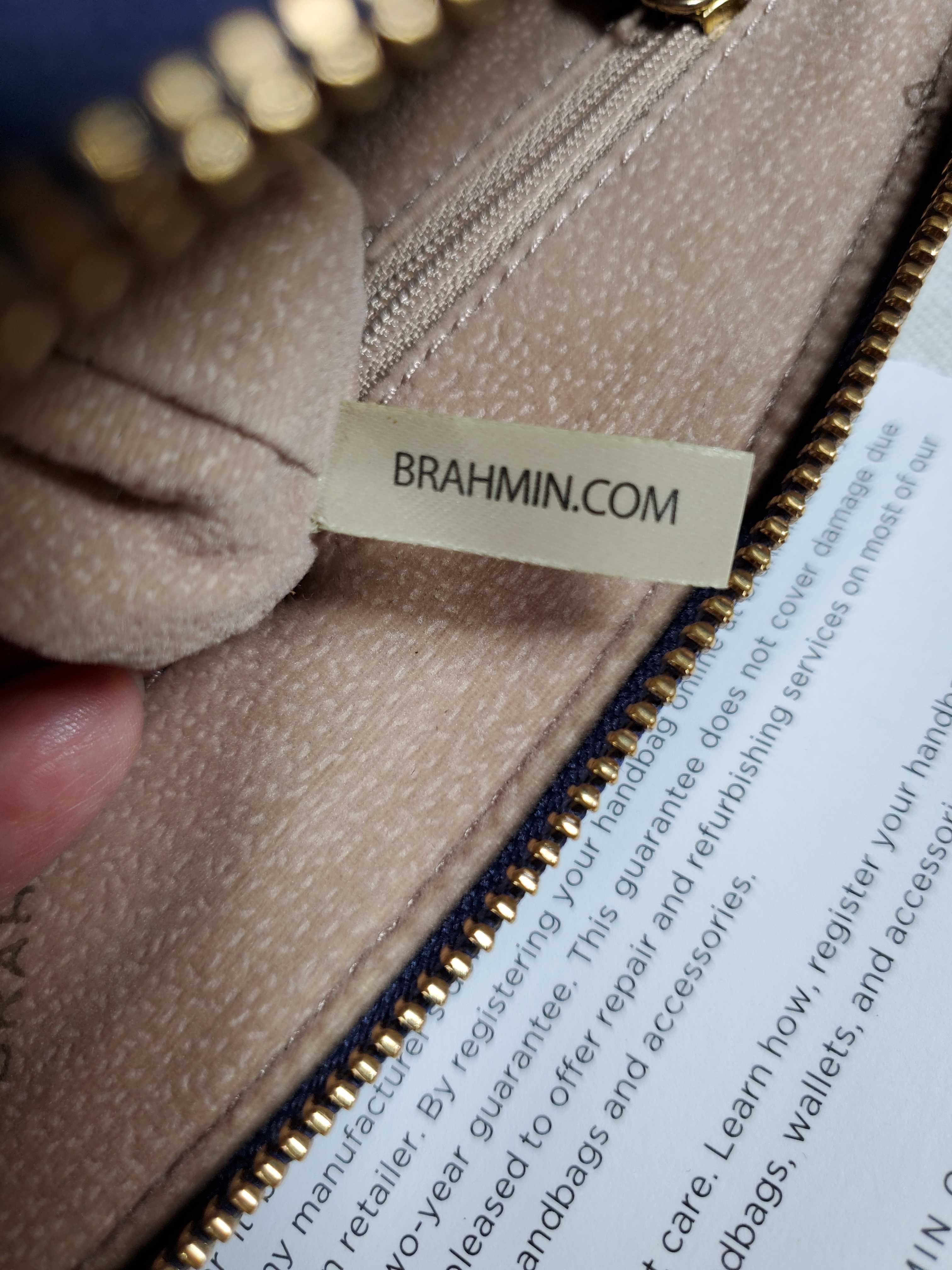 Brahmin Pre-Owned Large Leather Duxbury Satchel