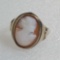 10K Yellow Gold & Shell Cameo Ring