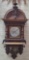 1863 Lenzkirch AGU Classic Free Swinger Walnut Case Wall Clock Black Forest