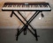 Vintage Roland Electric Keyboard on Stand
