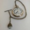 1948 Hamilton Railway Special 21 Jewel, 992-B Open Face Pocket Watch With Chain & Fob
