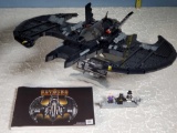 Legos 1989 Batman Bat Wing Model Ship with Book