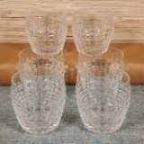 Set of 6 Waterford Crystal Old Fashion Glasses