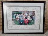 Framed Signed Promo Photo by Cast of Coronation Street, The Longest Running Television Soap Set in