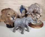 Collection of Composite Animal Statues