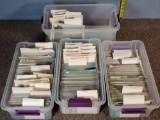 4 Boxes of Vintage Postcrads Organized By State
