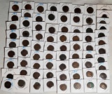 74 Indian Head Pennies 1867-1909