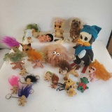 Collection Of Rare Troll Dolls & Animals